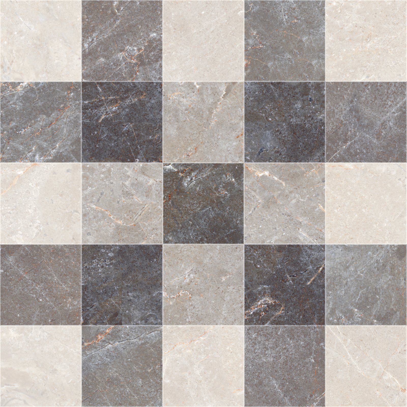 ASIA TILE 25X25 REMUS GREY DECOR